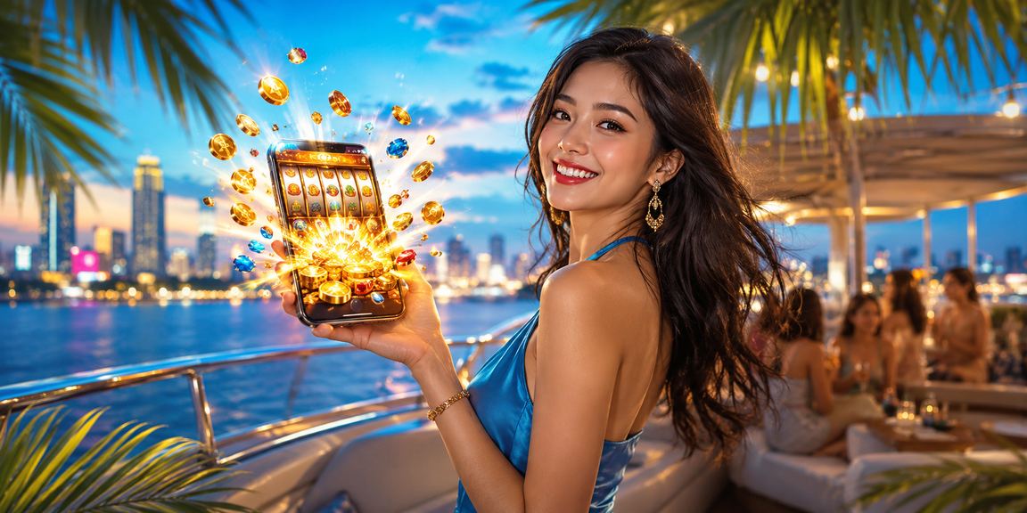 Không khí lễ hội tại TP. Hồ Chí Minh với người chơi Slot game trên điện thoại