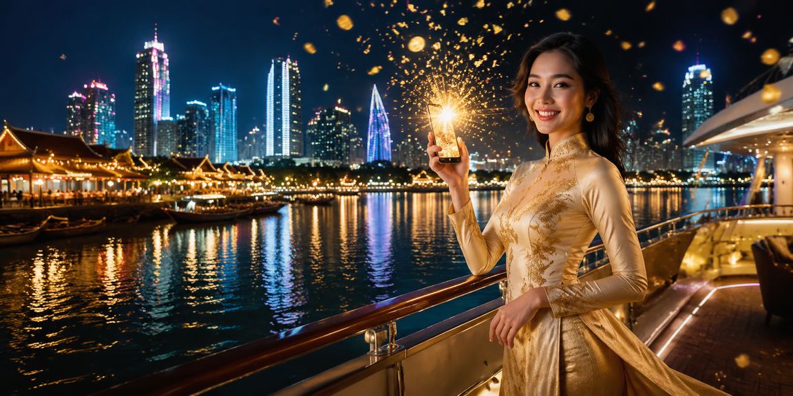 Người chơi sử dụng điện thoại Android chơi casino tại Sa Pa