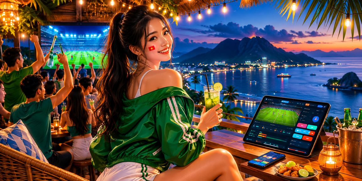 Người chơi tại Việt Nam trải nghiệm cá cược casino trực tuyến trên màn hình lớn